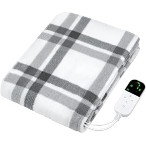 ☆電気毛布　防寒対策　暖かい　冬　90×130cm ライトグレー ☆電気毛布 防寒 暖かい 冬 90×130cm ライトグレー 1枚